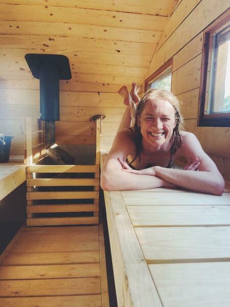 Nudist Sauna - Wild Spa - Wowo Campsite